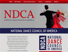 Tablet Screenshot of ndca.org